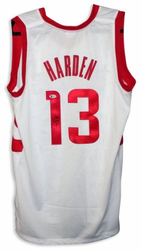 james harden signed jersey