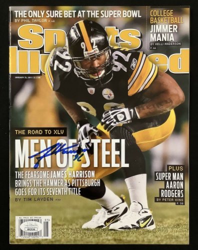 james harrison signed jersey