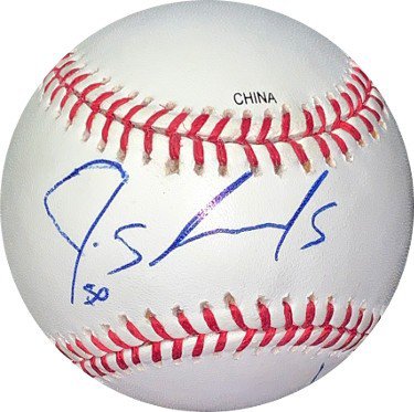 James Shields Autographed Signed Rawlings Official Major League Baseball- JSA Hologram #EE63470 (Rays/Royals/Padres/White Sox)