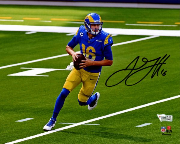 Jared Goff Signed/Autographed 1/1 LA Rams Jersey NFL PSA/DNA Stats