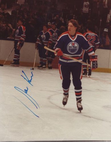 Jari Kurri Autographed & Inscribed Edmonton Oilers Authentic White Jersey