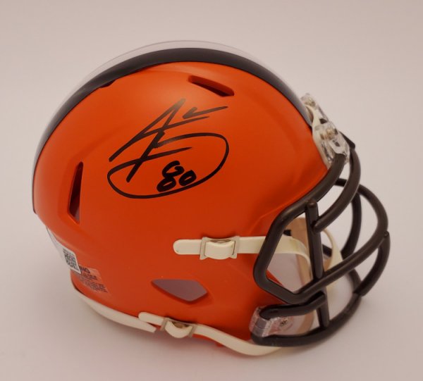 Jarvis Landry Signed New Orleans Saints Lunar Speed NFL Mini Helmet