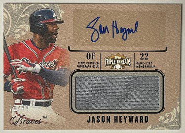 Jason Heyward Autographed Major League Baseball at 's Sports  Collectibles Store