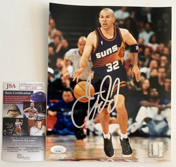 Jason Kidd Autographed Signed Nba Phoenix Suns 8x10 Photo Signed Basketball Jsa Coa