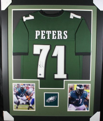 Philadelphia Eagles Jason Peters Autographed Pro Style Black