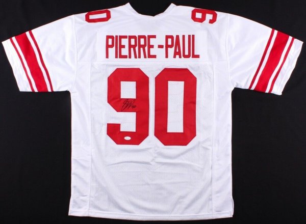 Jason Pierre-Paul Autographed Signed Jason Pierre-Paul Jersey Beckett COA  Tampa Bay Buccaneers