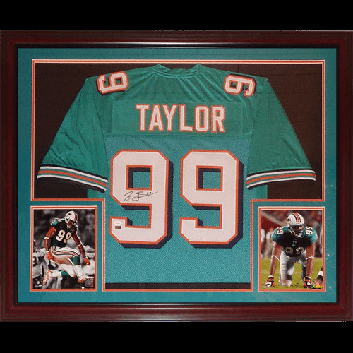 jason taylor signed jersey