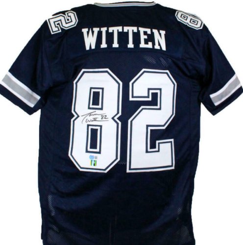 Jason Witten AUTOGRAPHED Signed Jersey NVY JSA Witnessed Authentic 