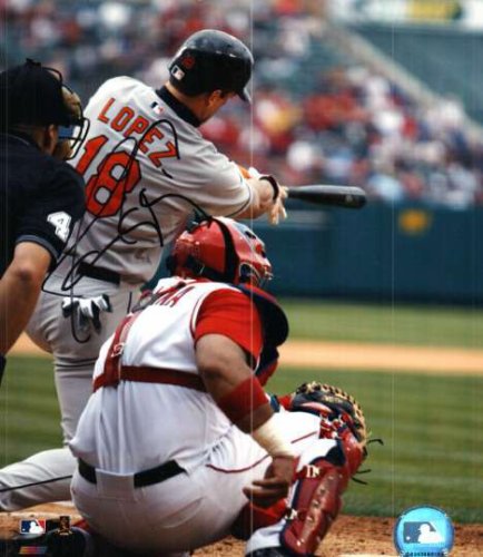Javy Lopez Autographed Baltimore Orioles Authentic MLB Stitches Jersey JSA  - Got Memorabilia