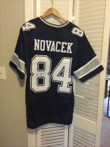 jay novacek signed jersey