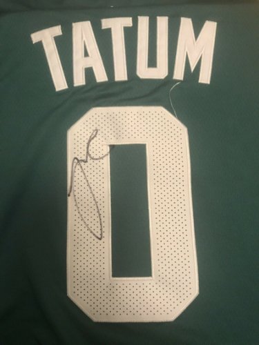 tatum signed jersey