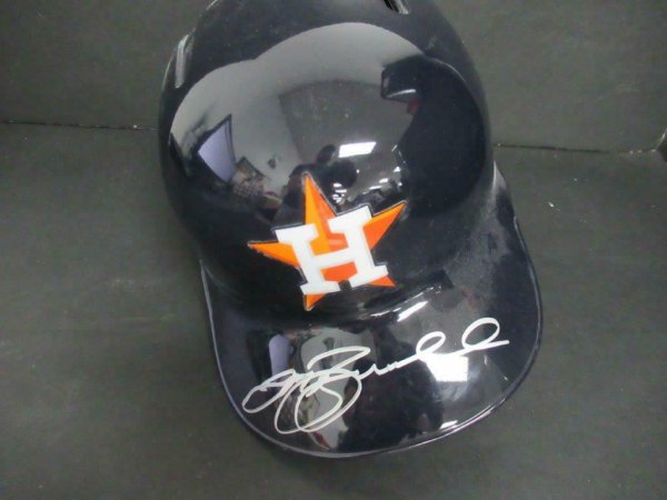 Jeff Bagwell Autographed Signed Astros Batting Helmet Autograph Auto Tristar