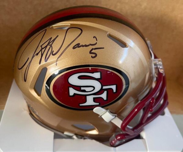 Jeff Garcia Autographed Pro Style Red jersey JSA – Golden Autographs