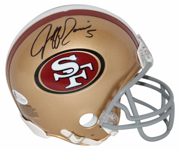 Jeff Garcia Autographed Pro Style Red jersey JSA – Golden Autographs