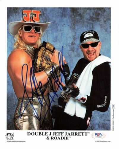 Autographed Jeff Jarrett WWE 8x10 Photo with COA 