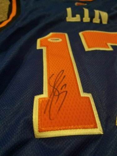 jeremy lin signed jersey