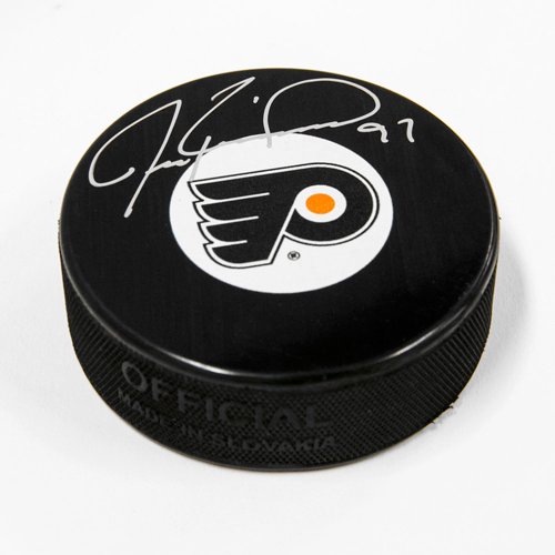 Jeremy Roenick Philadelphia Flyers Autographed Signed Autograph Model Hockey Puck