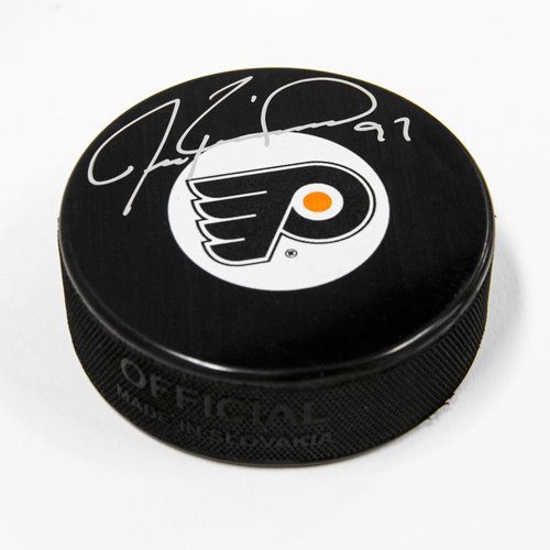 Jeremy Roenick Philadelphia Flyers Autographed Signed Hockey Puck