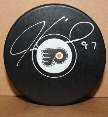 Jeremy Roenick Philadelphia Flyers Autographed Signed Puck