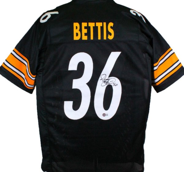 Jerome Bettis Signed 2003 Pittsburgh Steelers Team Issued Jersey MEARS —  Showpieces Sports