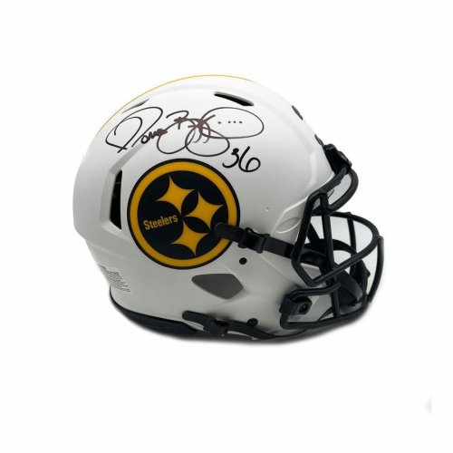 Jerome Bettis Signed Mini Helmet - Camo Speed Beckett W Auth