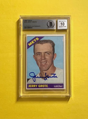 Jerry Grote Autographed Memorabilia  Signed Photo, Jersey, Collectibles &  Merchandise