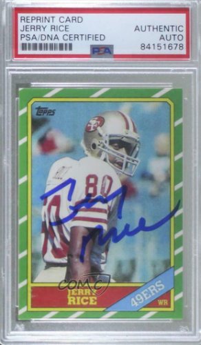 Jerry Rice Autographed Memorabilia | Signed Photo, Jersey, Collectibles ...