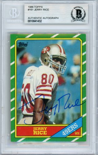 Jerry Rice Autographed Memorabilia Signed Photo Jersey