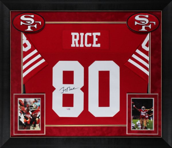 Jerry Rice Signed San Francisco MN Legacy Jersey Fanatics at 's  Sports Collectibles Store