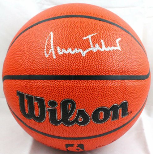 Jerry West Autographed Signed Official NBA Wilson Basketball-Beckett W Hologram