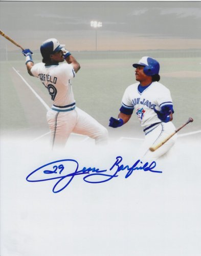 Jesse Barfield Autographed Signed 8X10 Toronto Blue Jays Photo - Autographs