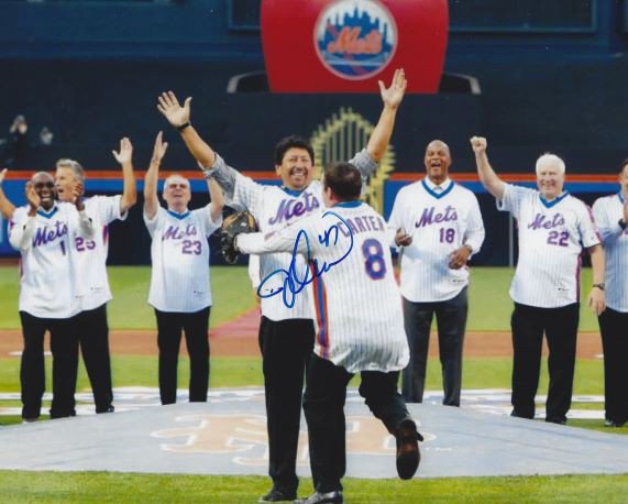 Jesse Orosco New York Mets Autographed Framed 8 x 10 Photograph