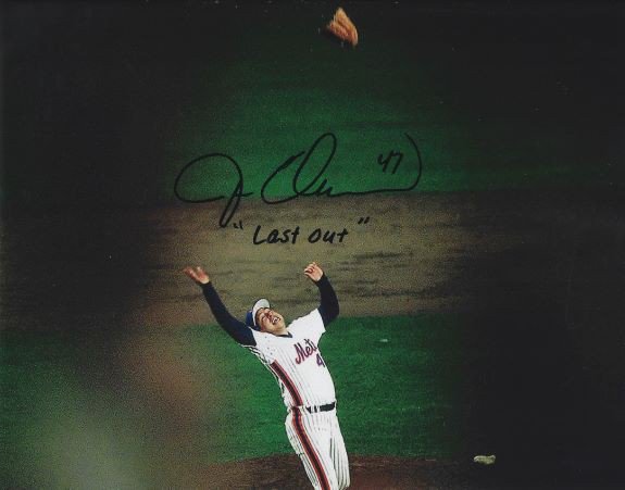 JESSE OROSCO AUTOGRAPHED 8X10 PHOTO BALTIMORE ORIOLES LETTER OF AUTHENTICITY