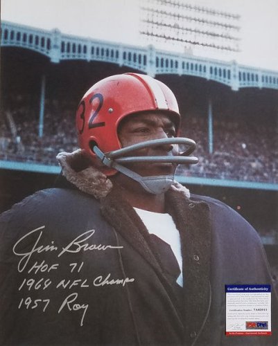 NFL Jim Brown Signed Publications & Media, Collectible Jim Brown Signed  Publications & Media