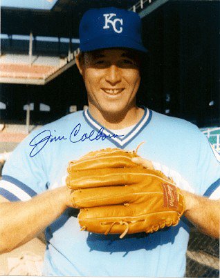 Jim Colborn Signed 1960's Game Model Baseball Glove 1969 Chicago