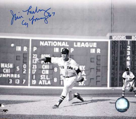 JIM LONBORG  Boston Red Sox 1969 Away Majestic Throwback Baseball Jersey