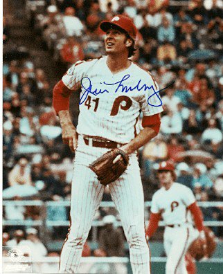 Jim Lonborg Signed Philadelphia Phillies Jersey (Beckett) 1967 Cy Youn –