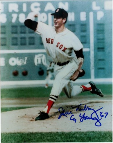 Jim Lonborg Cy Young 67, 22-9, 3.16 ERA Autographed R