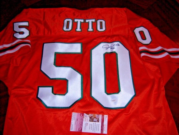 1960 Jim Otto Game-Worn, Signed Oakland Raiders Rookie Jersey - COA 100%  Team