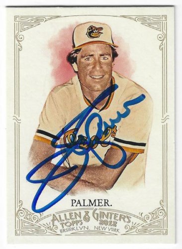 Jim Palmer Signed Baltimore Orioles M&N Cooperstown Collection