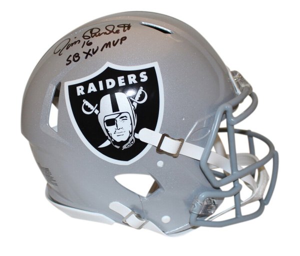 Jim Plunkett Autographed Signed Oakland Raiders Mini Helmet - Beckett  Authentic - SB MVP 
