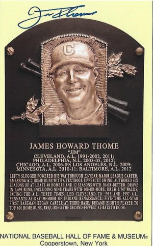 Jim Thome Autographed Jersey (white Sox) W/ Proof!