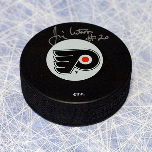 Jim Watson Philadelphia Flyers Autographed Signed Hockey Puck