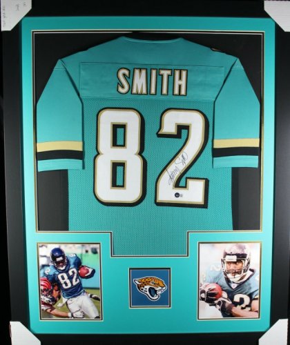 JIMMY SMITH Jacksonville Jaguars Autographed  8x10 Photo Gameday holo 