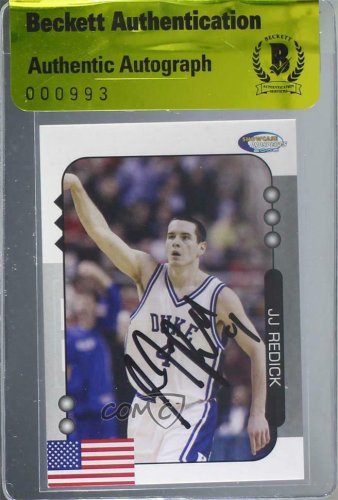 jj redick autograph