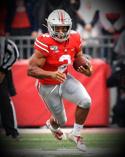 JK Dobbins Ohio State Buckeyes Licensed Unsigned Photo 38