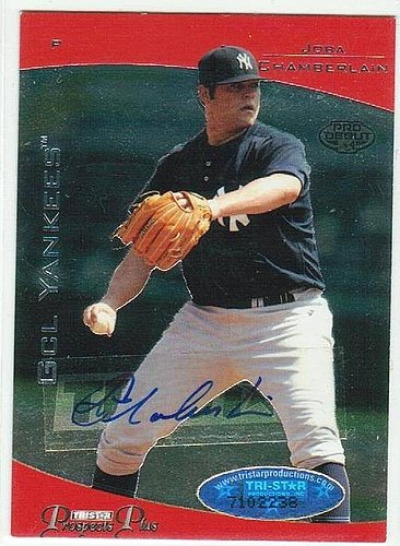 Joba Chamberlain Memorabilia, Autographed Joba Chamberlain