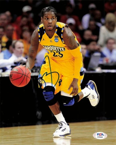 Jodie Meeks Autographed Signed 8X10 Photo PSA/DNA Marquette Golden Eagles