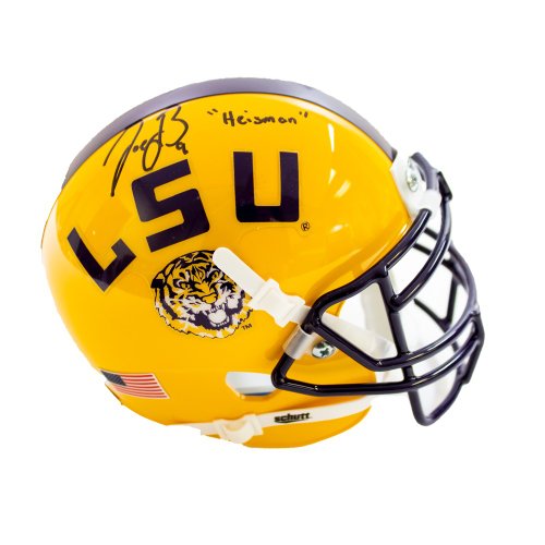 joe burrow signed helmet