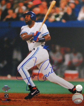 Joe Carter Blue Jays Autographed Signed 1993 World Series Home Run